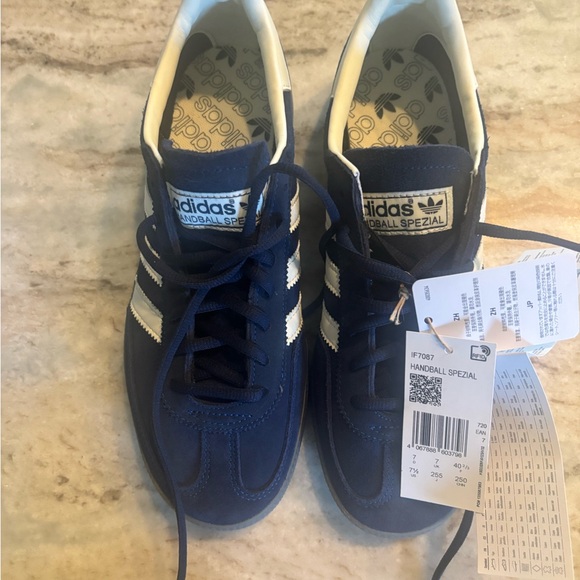 Adidas Handball Spezial Men's Blue Sneakers - Picture 1 of 5